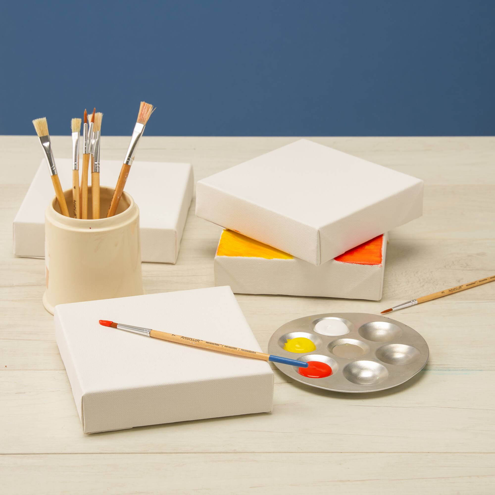 6 Packs: 4 ct. (24 total) Level 1 6" x 6" Deco Canvas Pack by Artist's Loft®